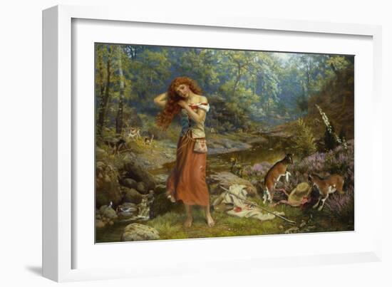 Audrey's Toilet-Arthur Hughes-Framed Giclee Print