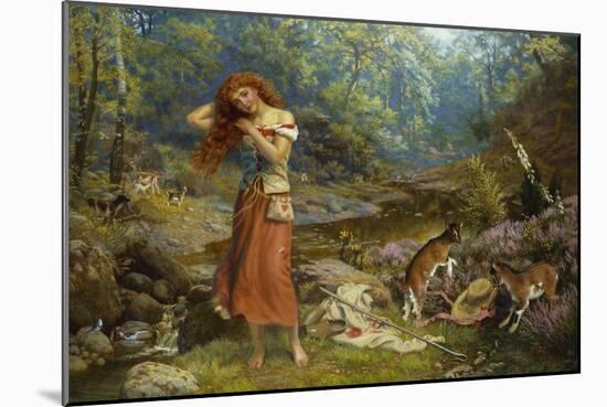 Audrey's Toilet-Arthur Hughes-Mounted Giclee Print