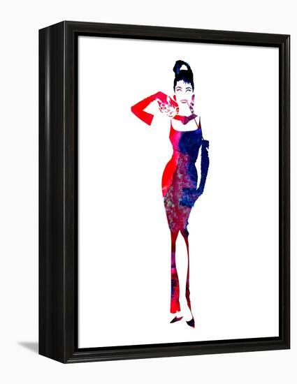 Audrey Watercolor II-Lana Feldman-Framed Stretched Canvas