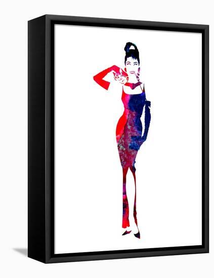 Audrey Watercolor II-Lana Feldman-Framed Stretched Canvas