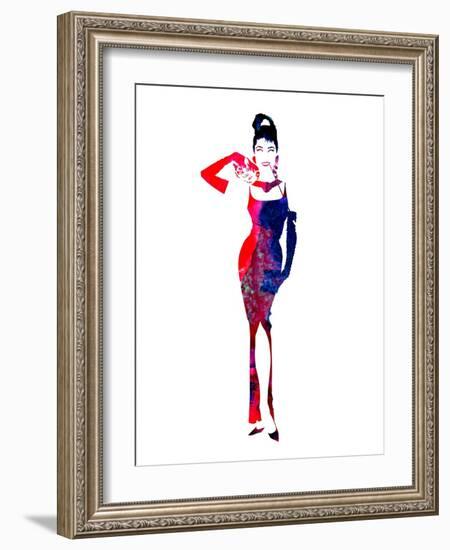 Audrey Watercolor II-Lana Feldman-Framed Art Print