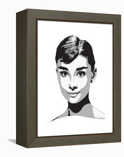 Audrey-Emily Gray-Framed Premier Image Canvas