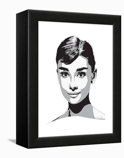 Audrey-Emily Gray-Framed Premier Image Canvas