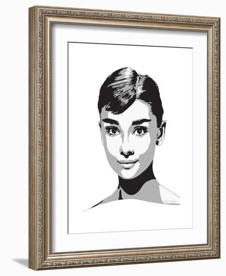 Audrey-Emily Gray-Framed Giclee Print