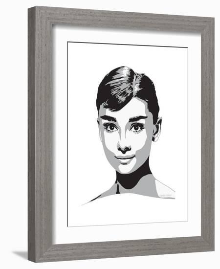 Audrey-Emily Gray-Framed Giclee Print