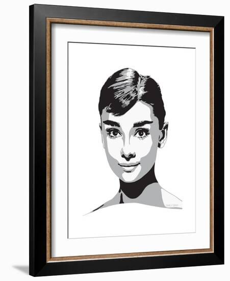 Audrey-Emily Gray-Framed Giclee Print