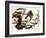 Audubon: Crow-John James Audubon-Framed Giclee Print