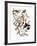 Audubon: Grosbeak-John James Audubon-Framed Premium Giclee Print