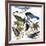 Audubon: Jay And Magpie-John James Audubon-Framed Giclee Print