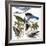 Audubon: Jay And Magpie-John James Audubon-Framed Premium Giclee Print