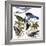 Audubon: Jay And Magpie-John James Audubon-Framed Giclee Print