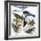 Audubon: Jay And Magpie-John James Audubon-Framed Giclee Print