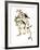 Audubon: Redpoll, 1827-John James Audubon-Framed Giclee Print