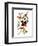 Audubon: Tanager, 1827-John James Audubon-Framed Premium Giclee Print