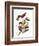 Audubon: Tanager-John James Audubon-Framed Premium Giclee Print