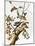 Audubon: Woodpecker, 1827-John James Audubon-Mounted Giclee Print