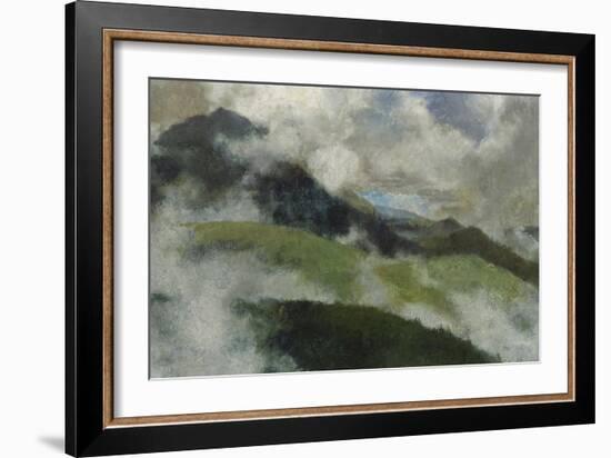 Aufsteigende Nebel, 1903-Franz Marc-Framed Giclee Print