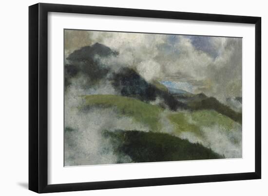 Aufsteigende Nebel, 1903-Franz Marc-Framed Giclee Print