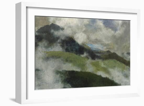 Aufsteigende Nebel, 1903-Franz Marc-Framed Giclee Print