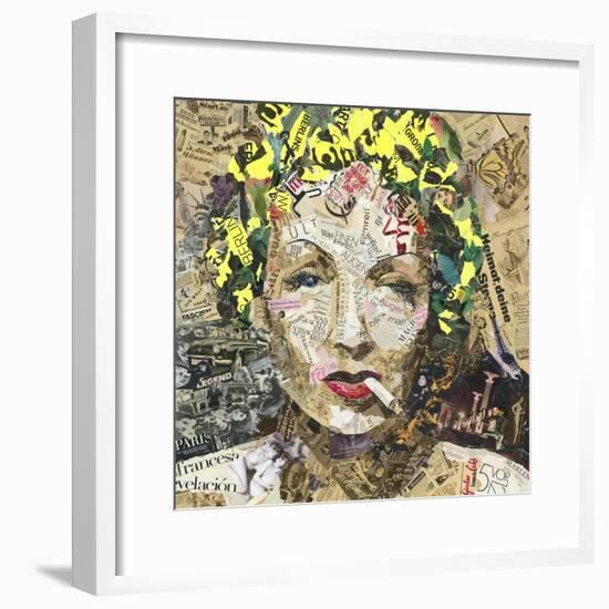 Augenblick Mal!-Ines Kouidis-Framed Giclee Print