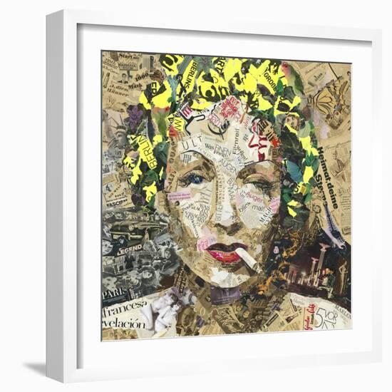 Augenblick Mal!-Ines Kouidis-Framed Giclee Print