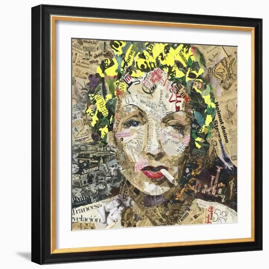 Augenblick Mal!-Ines Kouidis-Framed Giclee Print