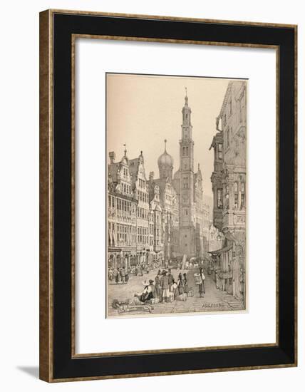 'Augsburg', c1820 (1915)-Samuel Prout-Framed Giclee Print