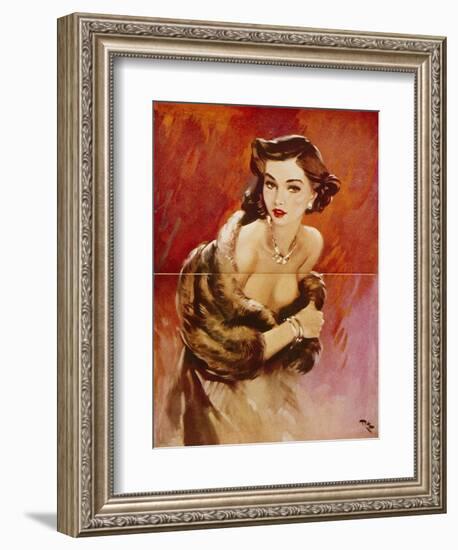 August, 1953-David Wright-Framed Art Print