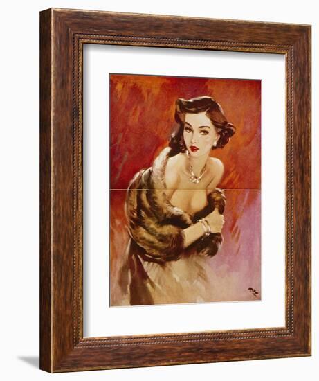 August, 1953-David Wright-Framed Art Print