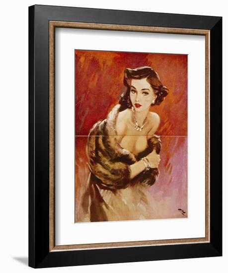 August, 1953-David Wright-Framed Art Print