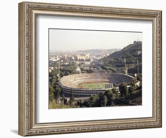 August 25, 1960: Rome Summer Olympic Games Opening Ceremony-James Whitmore-Framed Photographic Print