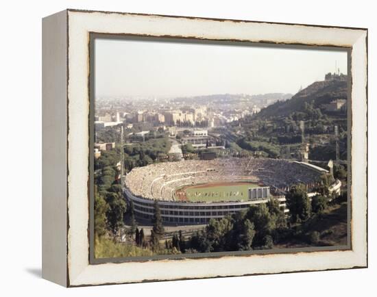 August 25, 1960: Rome Summer Olympic Games Opening Ceremony-James Whitmore-Framed Premier Image Canvas