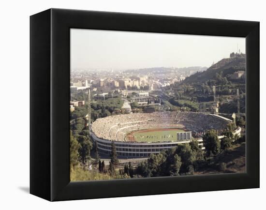 August 25, 1960: Rome Summer Olympic Games Opening Ceremony-James Whitmore-Framed Premier Image Canvas