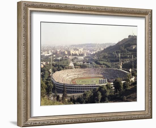 August 25, 1960: Rome Summer Olympic Games Opening Ceremony-James Whitmore-Framed Photographic Print