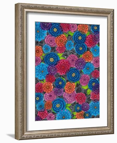 August Bouquet-Hello Angel-Framed Giclee Print