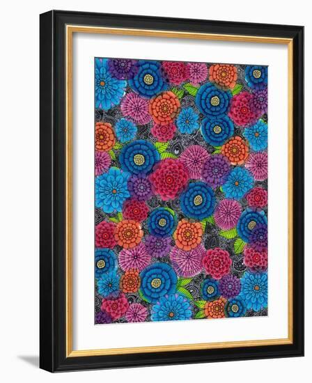 August Bouquet-Hello Angel-Framed Giclee Print