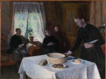 Laying the Table-August Eiebakke-Mounted Giclee Print