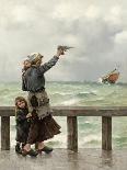 Fisherman's Homecoming-August Hagborg-Framed Giclee Print