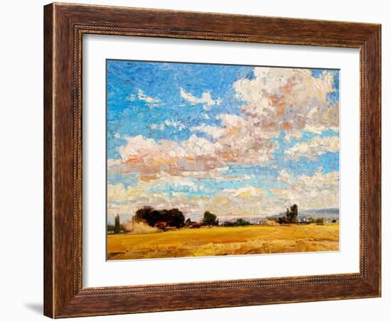 August Harvest-Robert Moore-Framed Art Print