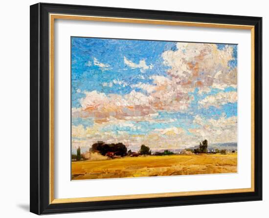 August Harvest-Robert Moore-Framed Art Print