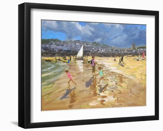 August in St Ives 2013-Andrew Macara-Framed Giclee Print