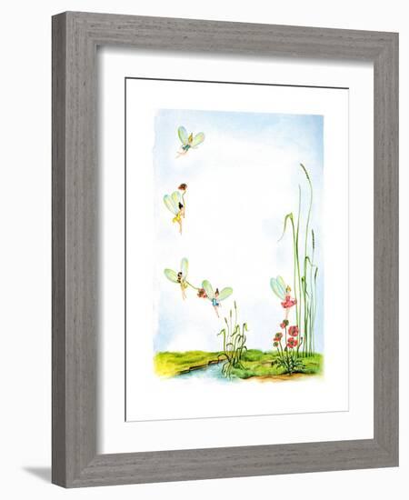 August - Jack & Jill-Susan Carlton Smith-Framed Giclee Print