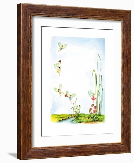 August - Jack & Jill-Susan Carlton Smith-Framed Giclee Print