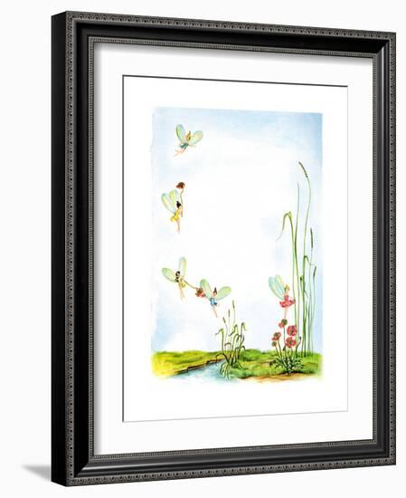 August - Jack & Jill-Susan Carlton Smith-Framed Giclee Print