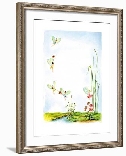 August - Jack & Jill-Susan Carlton Smith-Framed Giclee Print