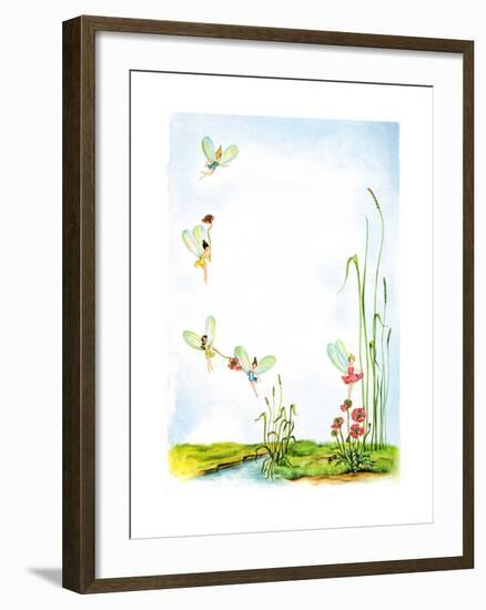 August - Jack & Jill-Susan Carlton Smith-Framed Giclee Print