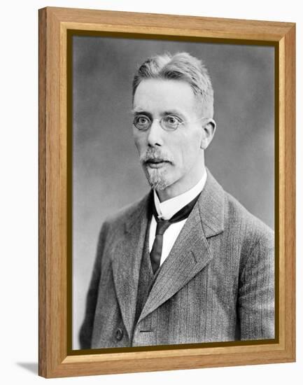 August Krogh, Danish Zoophysiologist-Science Source-Framed Premier Image Canvas