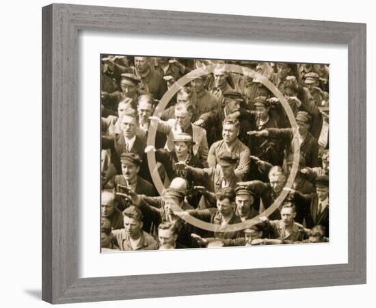 August Landmesser-null-Framed Giclee Print