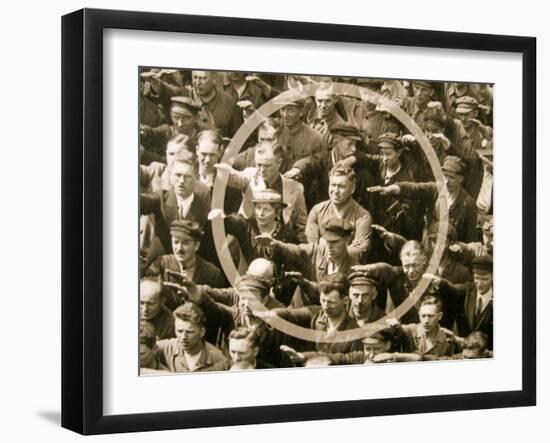 August Landmesser-null-Framed Giclee Print