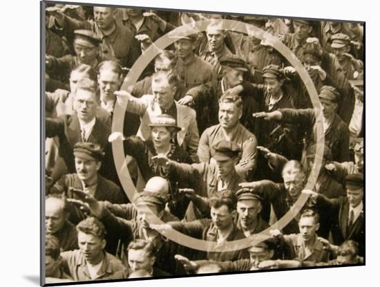 August Landmesser-null-Mounted Giclee Print